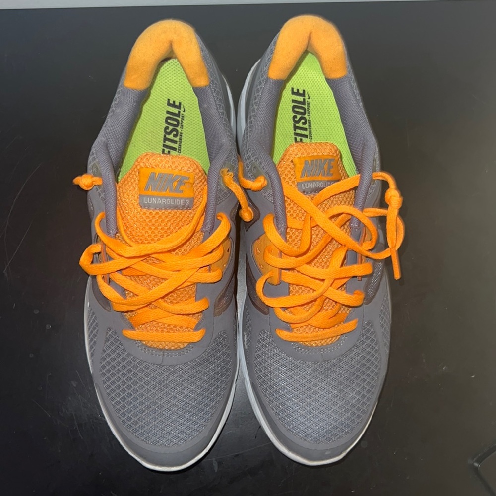 Orange & Gray Nikes